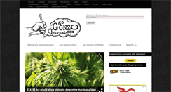 Desktop Screenshot of gogonzojournal.com